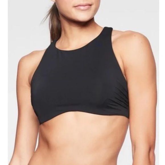 Athleta Other - Athleta Maldives High Neck Full Support Bikini Top size 36D/DD